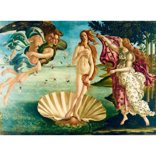 Narodziny Wenus, Botticelli, 1485 (4000el.) - Sklep Art Puzzle